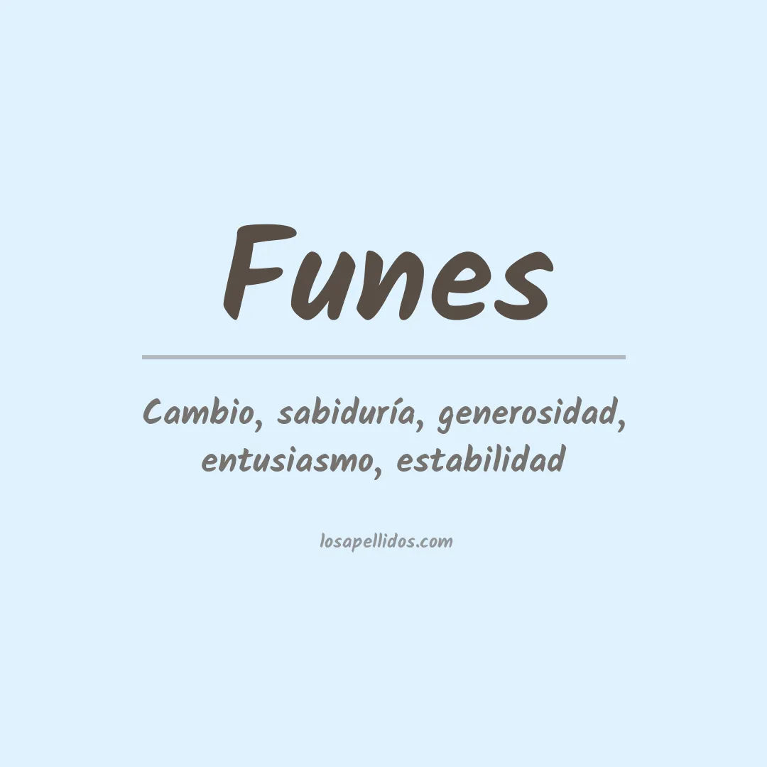 Apellido Funes
