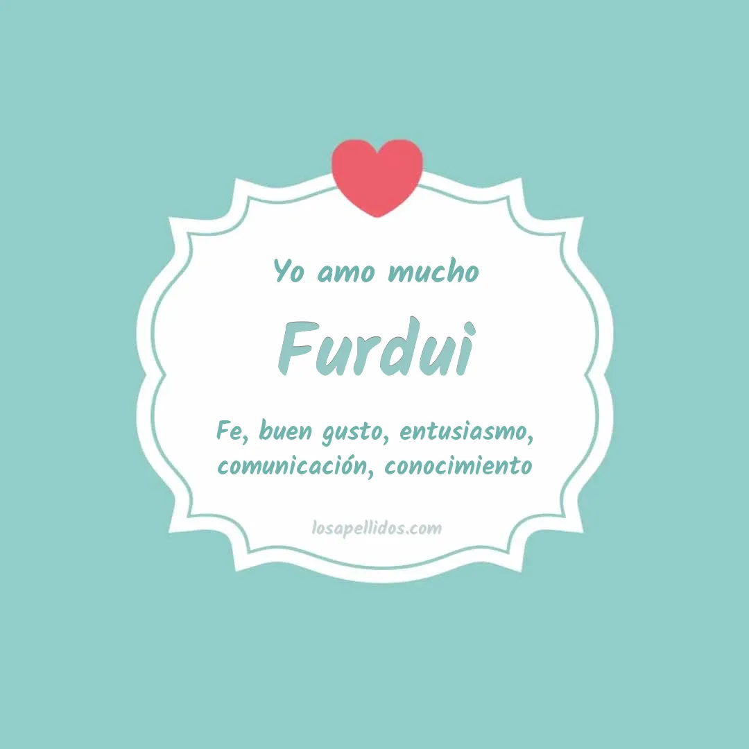 Yo amo mucho Furdui