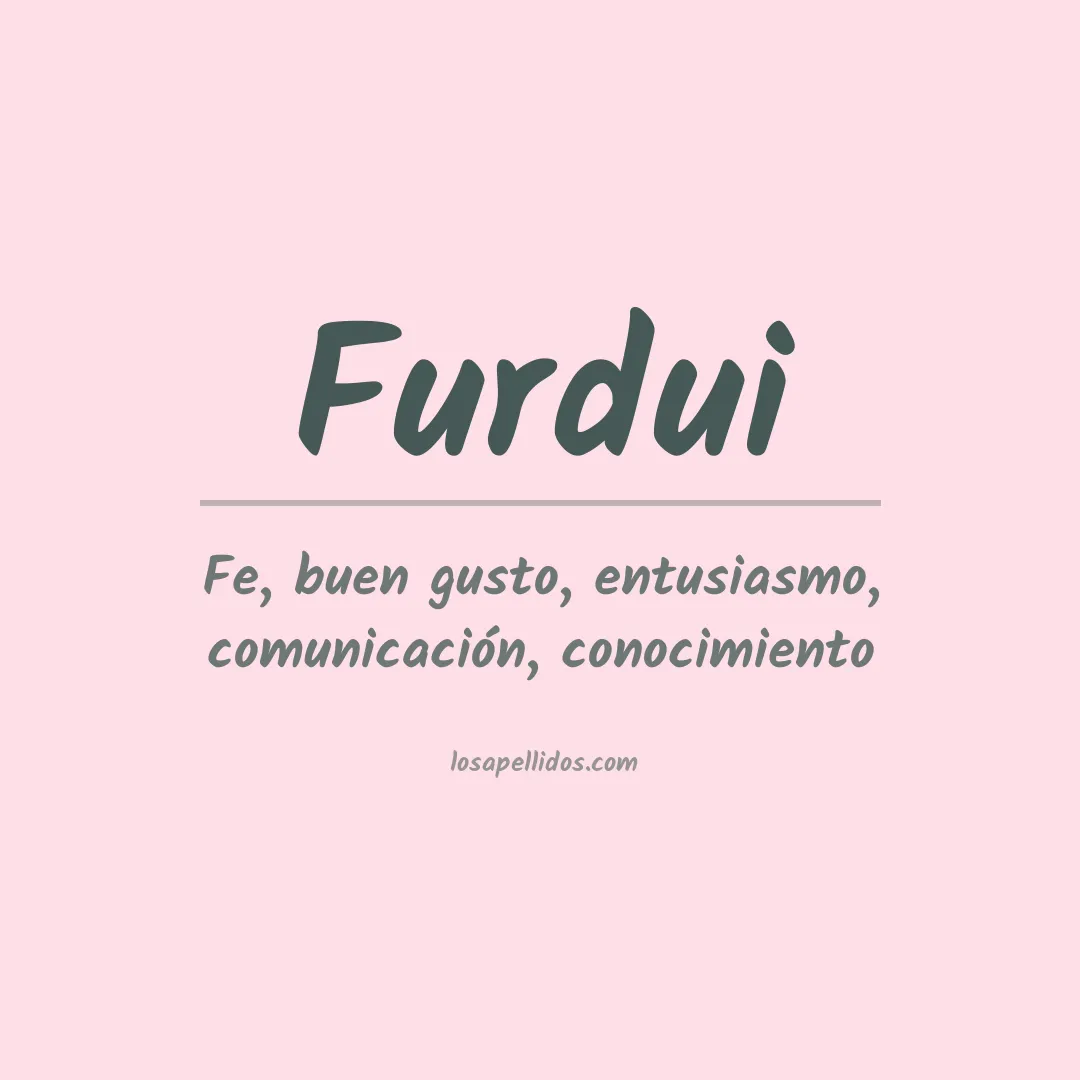 Apellido Furdui