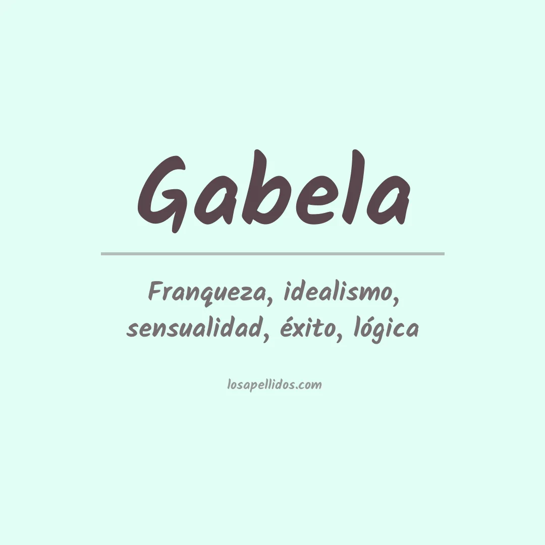 Apellido Gabela