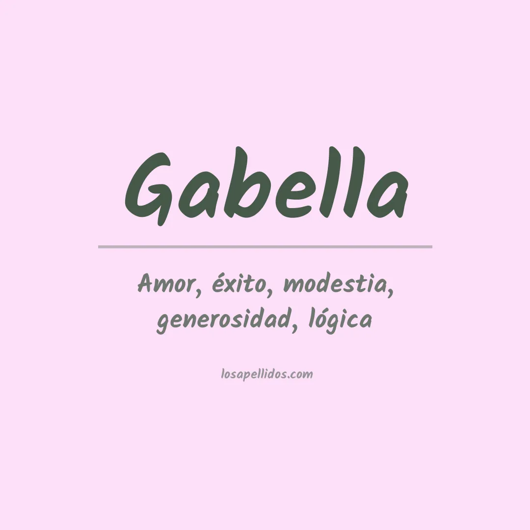 Apellido Gabella
