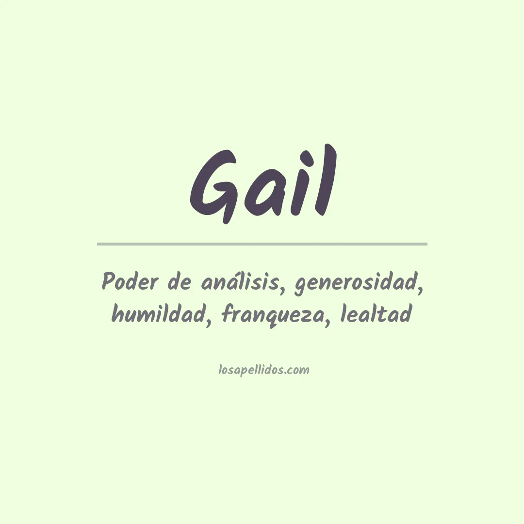 Apellido Gail