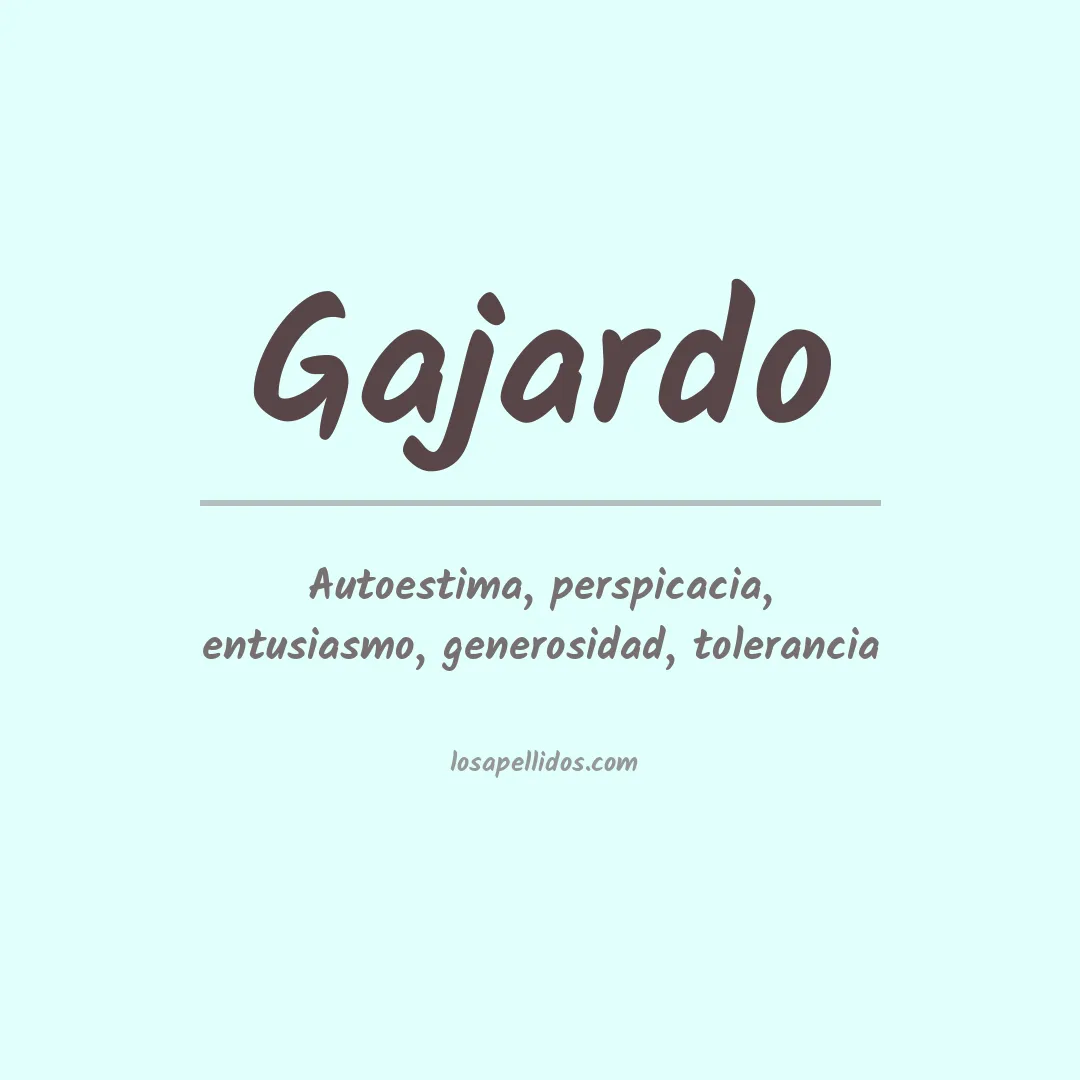 Apellido Gajardo