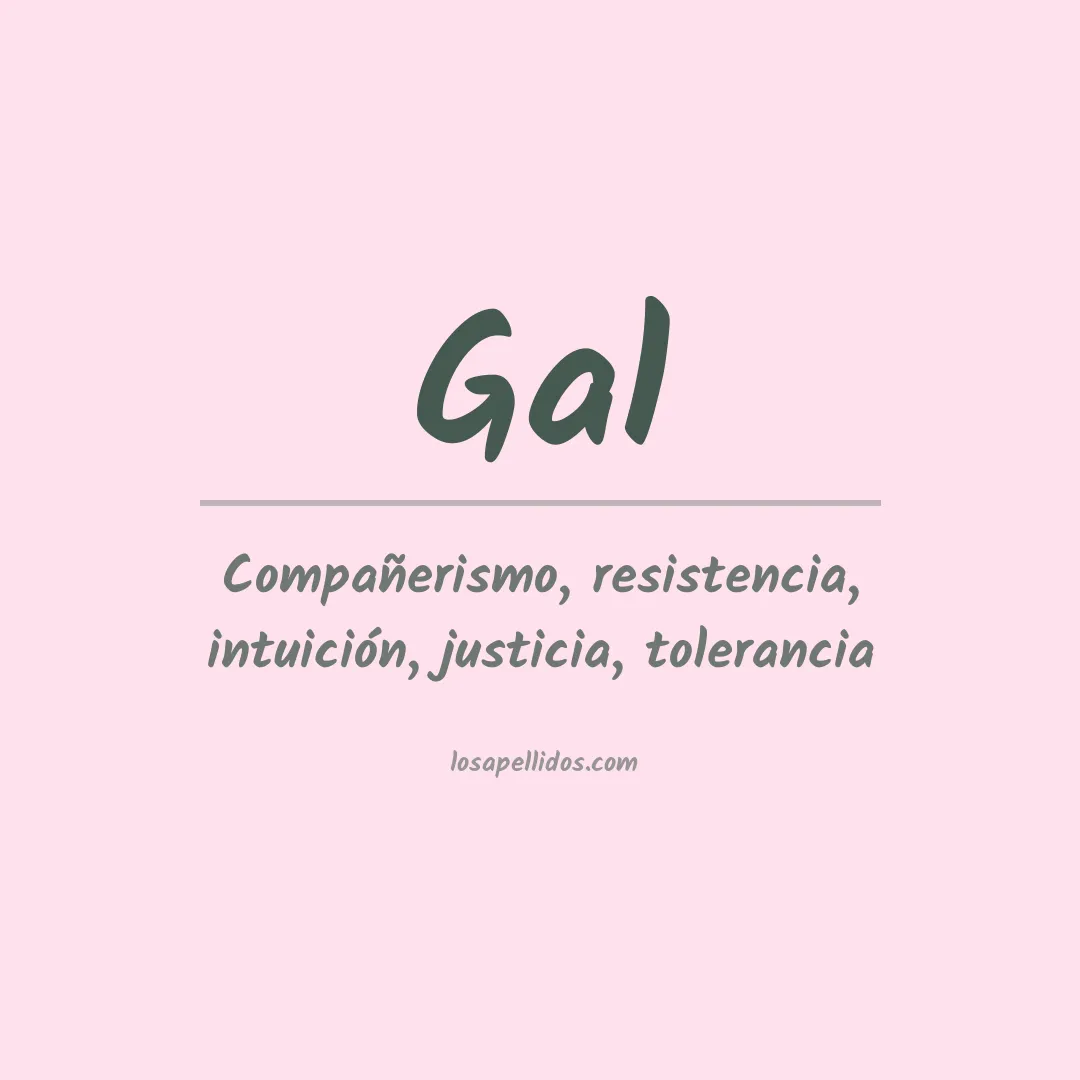 Apellido Gal