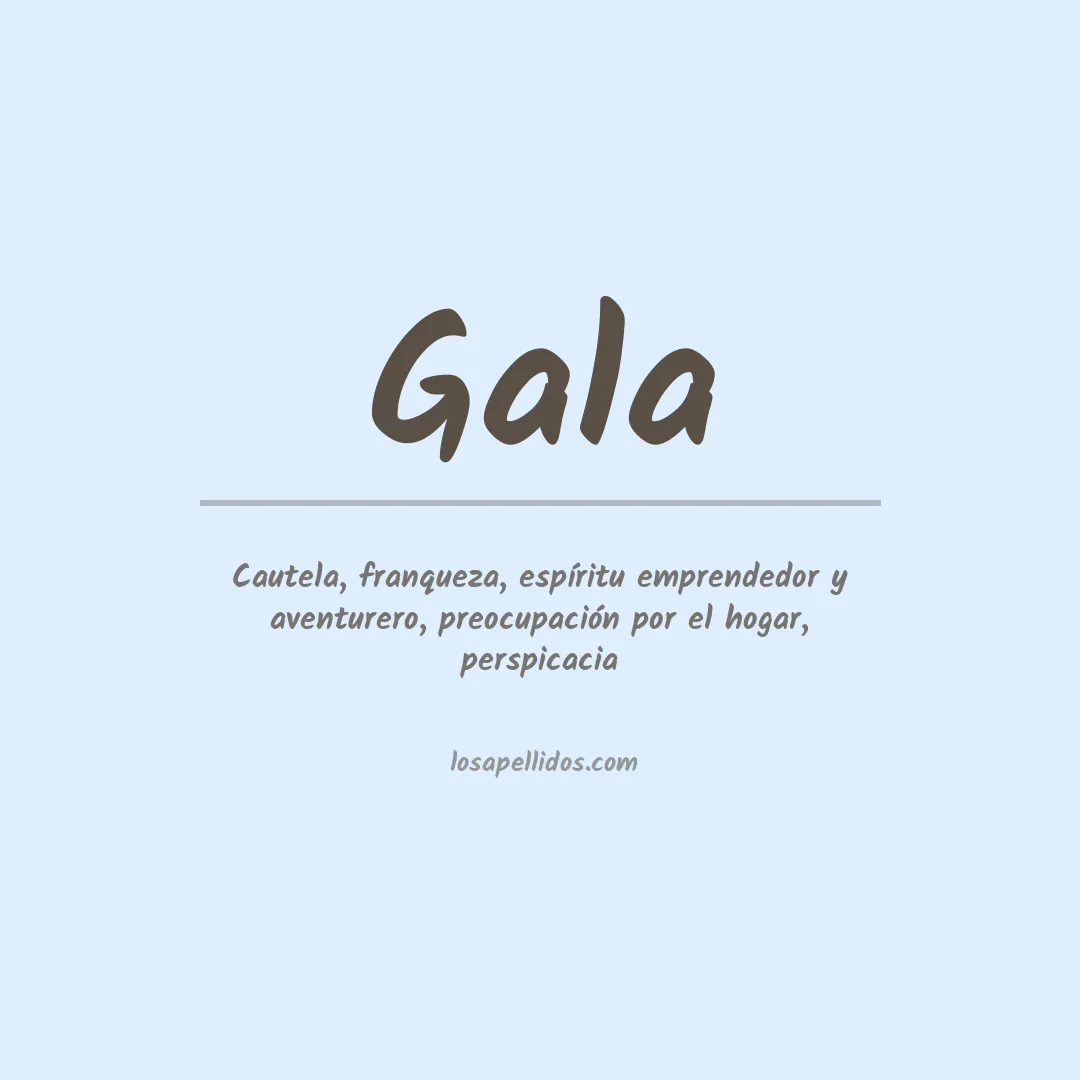 Apellido Gala
