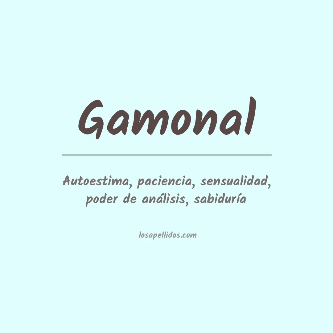 Apellido Gamonal