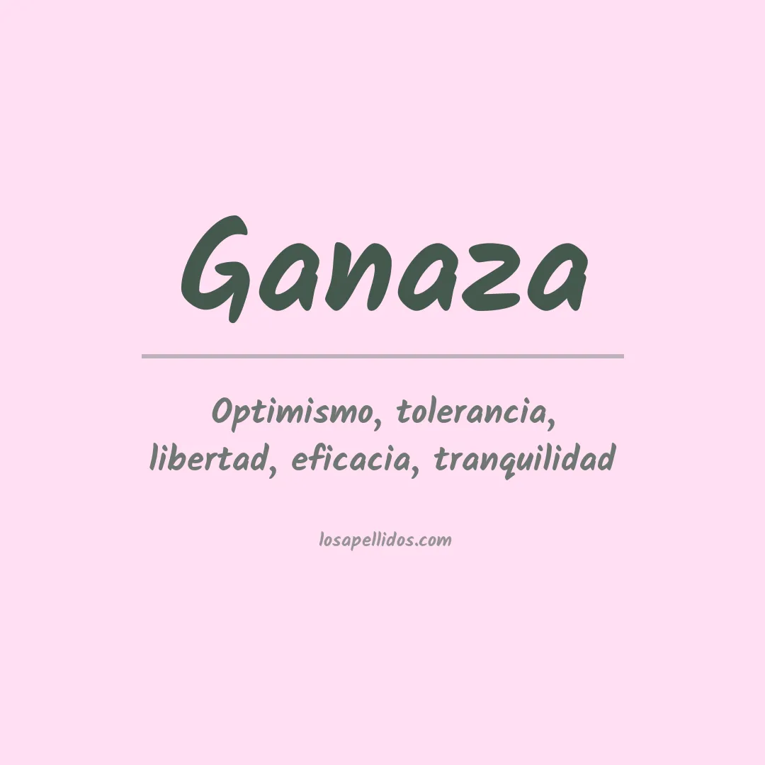Apellido Ganaza