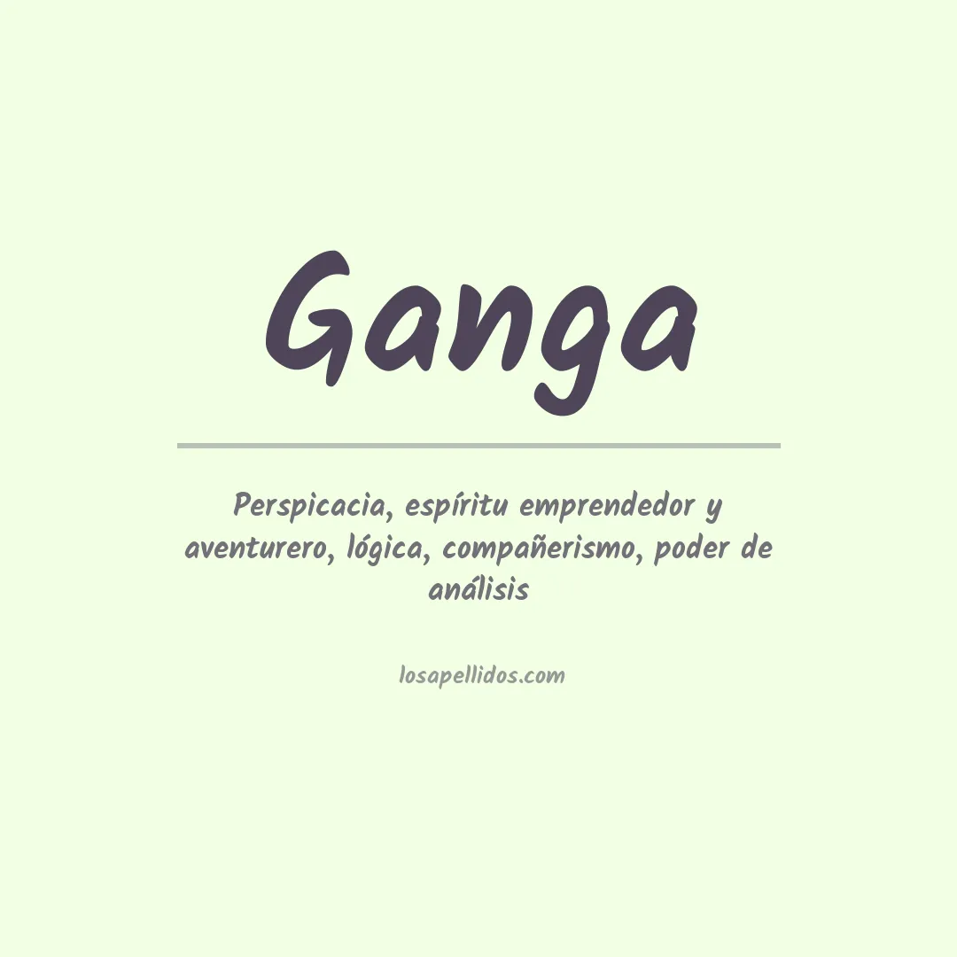 Apellido Ganga