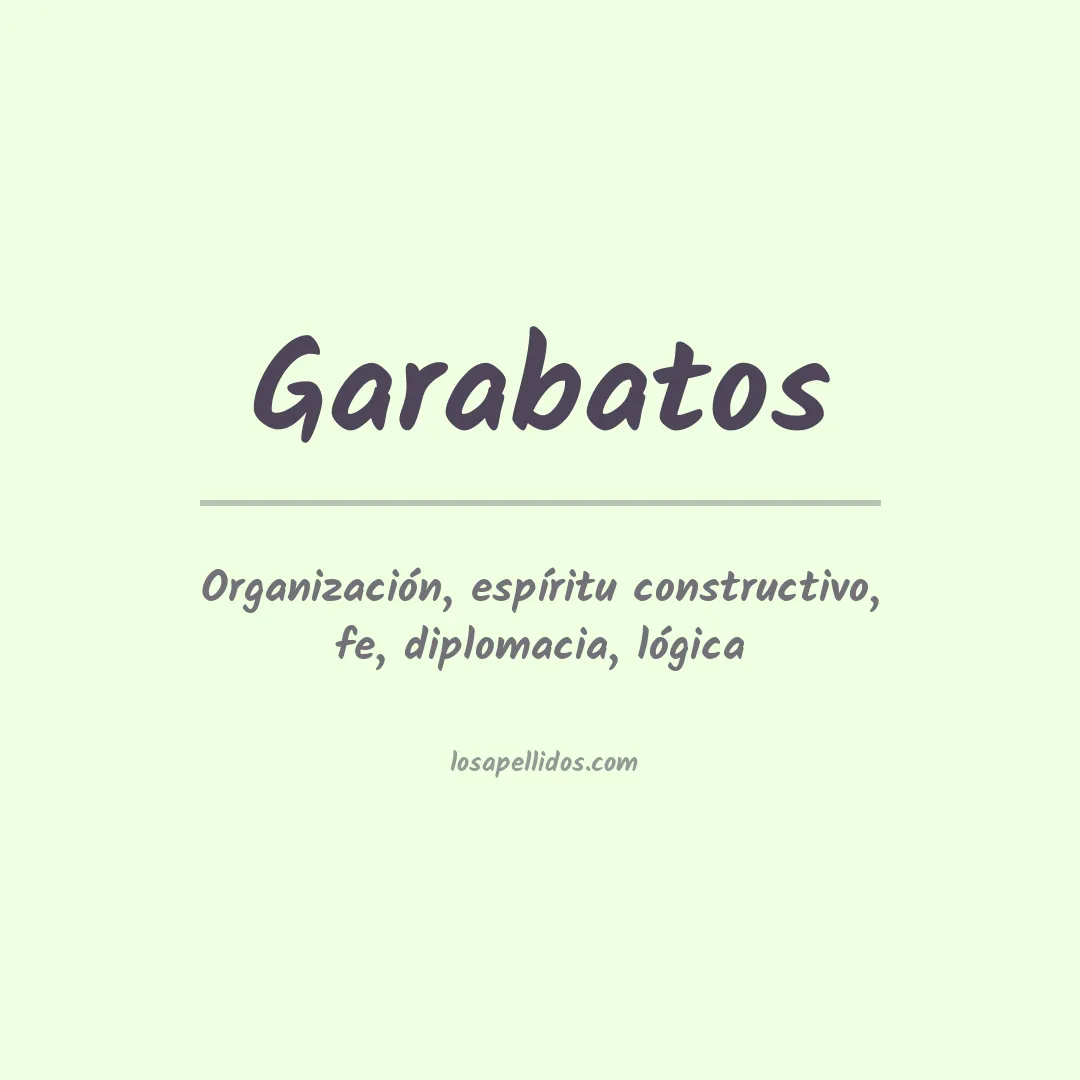 Apellido Garabatos