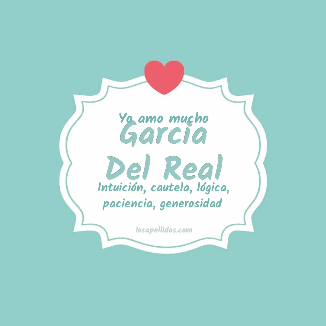 Yo amo mucho Garcia del real