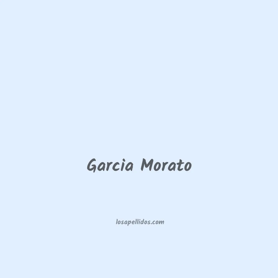 Garcia morato en chino