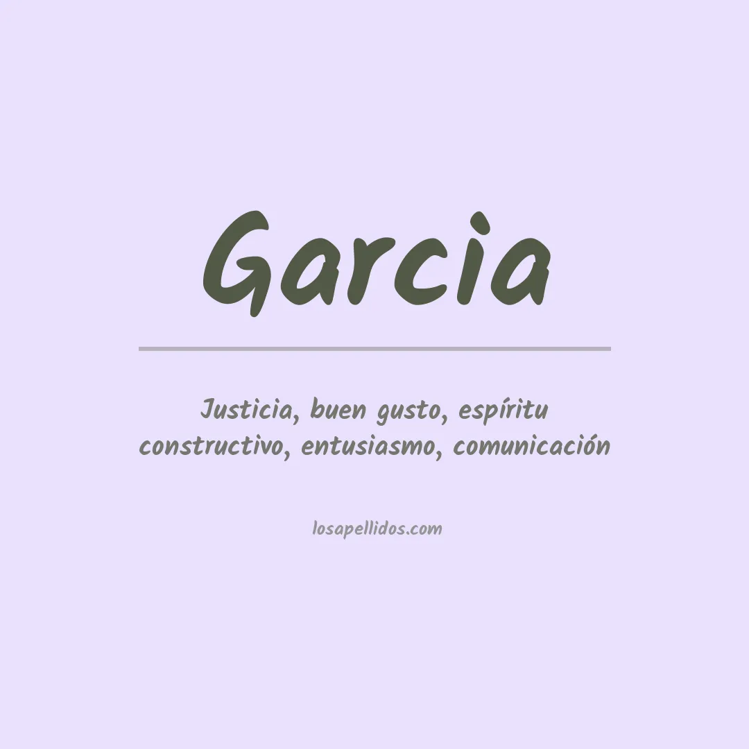 Apellido García