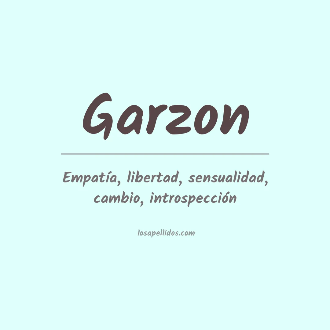 Apellido Garzón