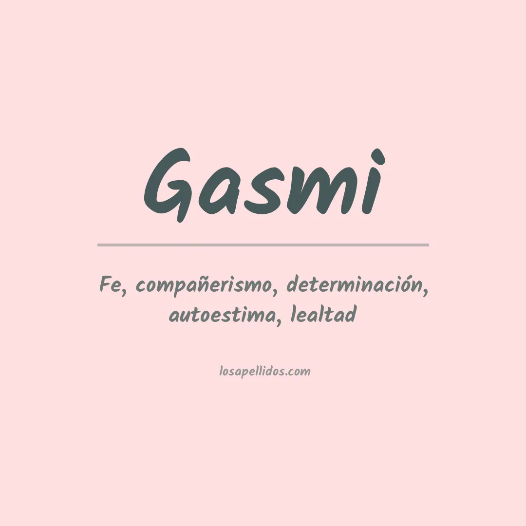 Apellido Gasmi