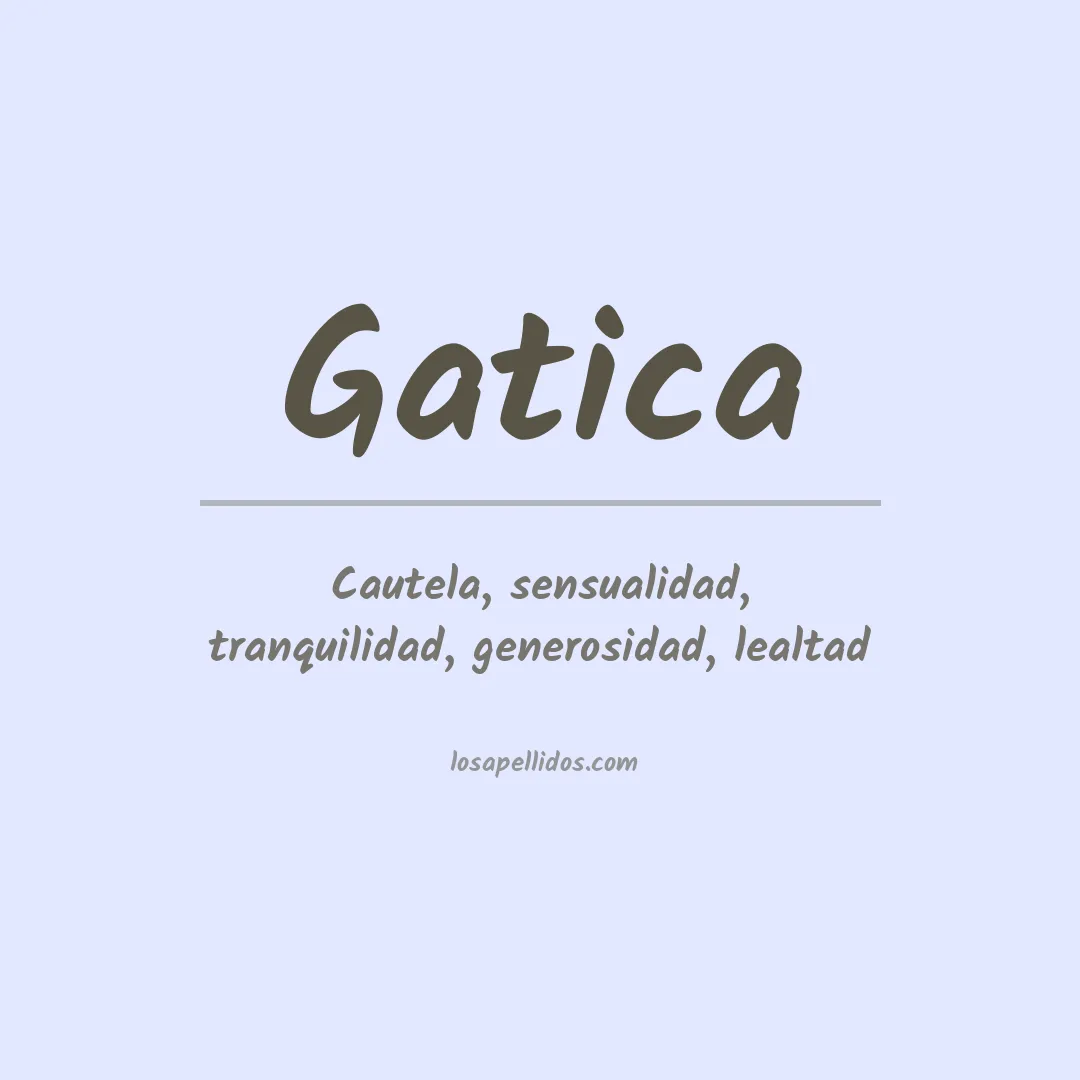 Apellido Gatica
