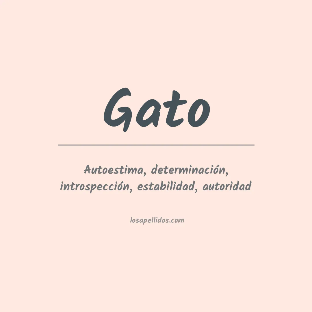 Apellido Gato