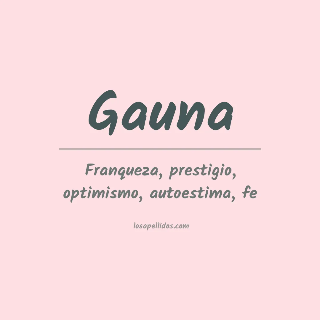 Apellido Gauna