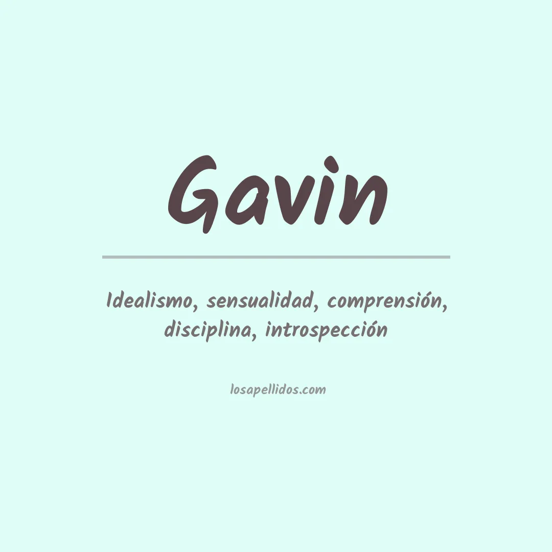 Apellido Gavin