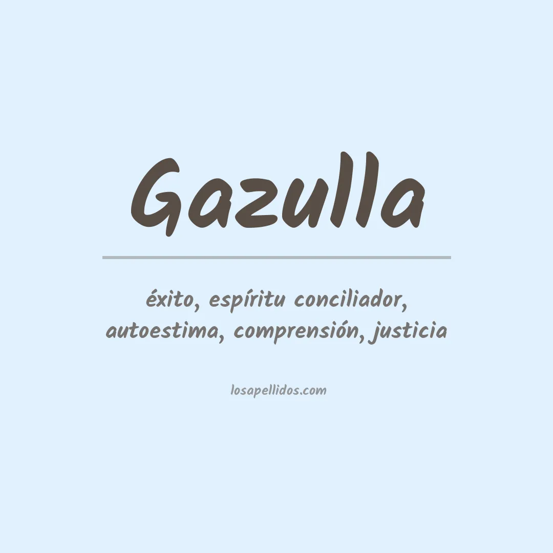Apellido Gazulla