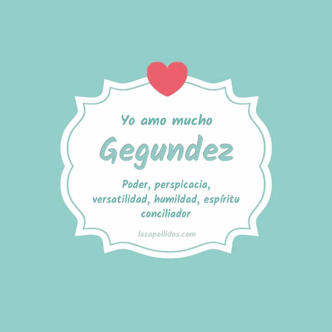 Yo amo mucho Gegundez