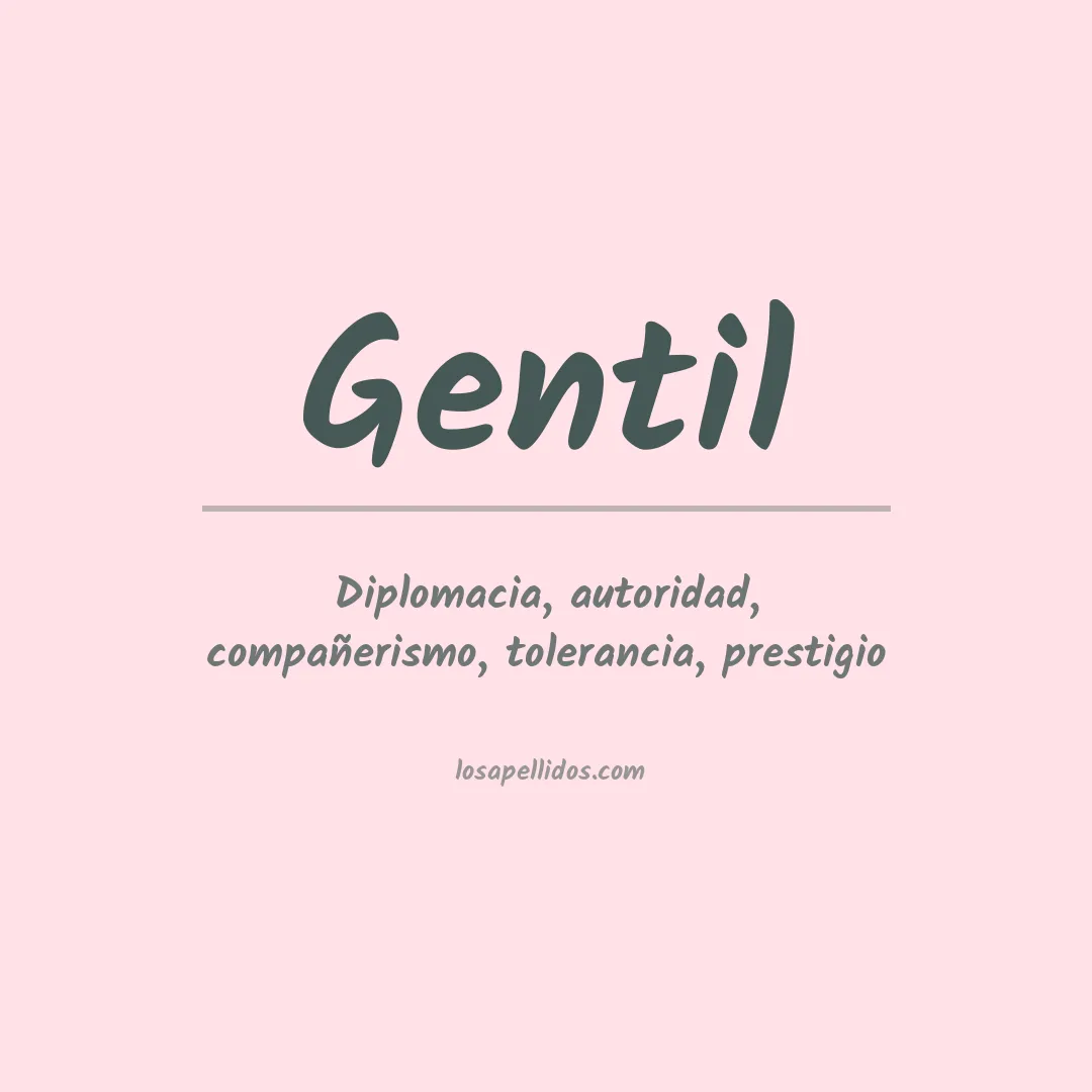 Apellido Gentil