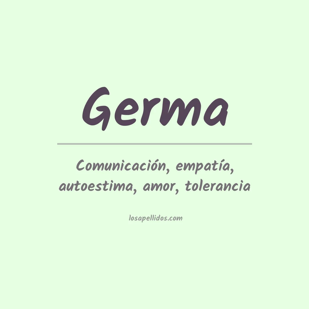 Apellido Germa