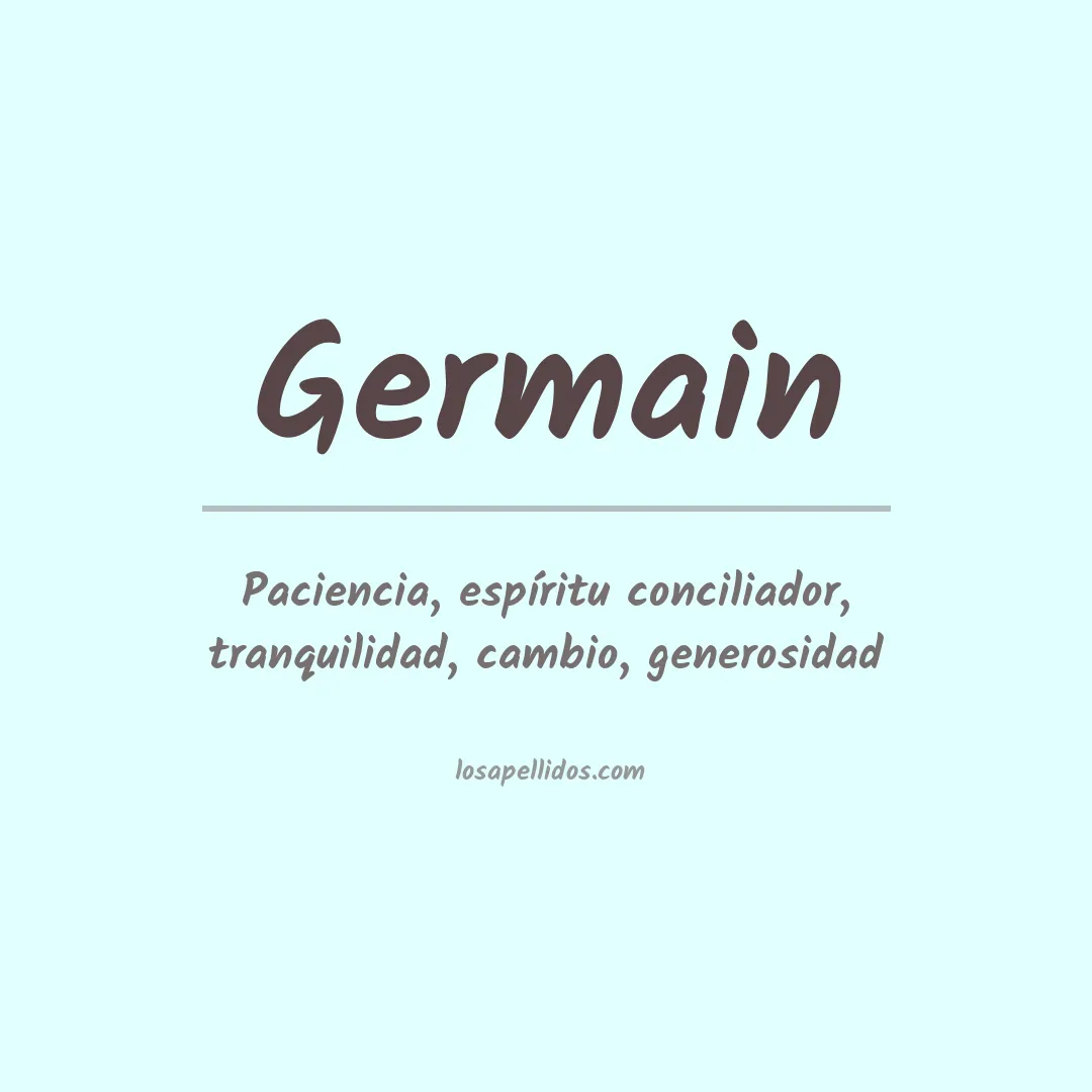 Apellido Germain