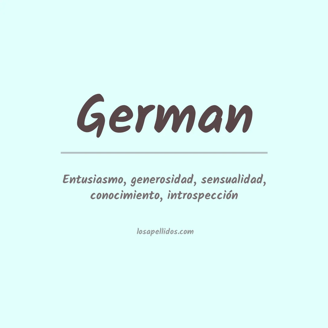 Apellido German