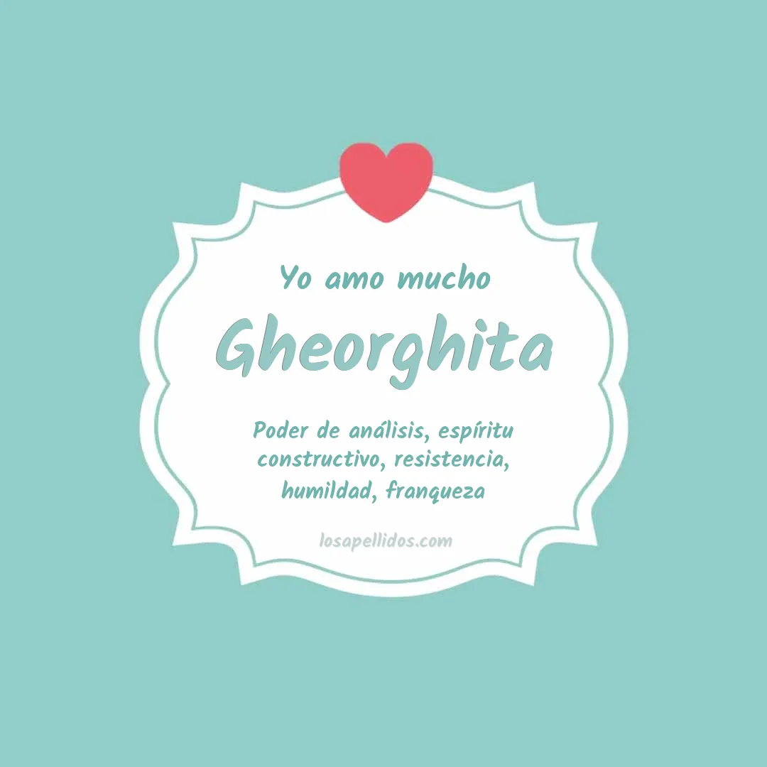 Yo amo mucho Gheorghita
