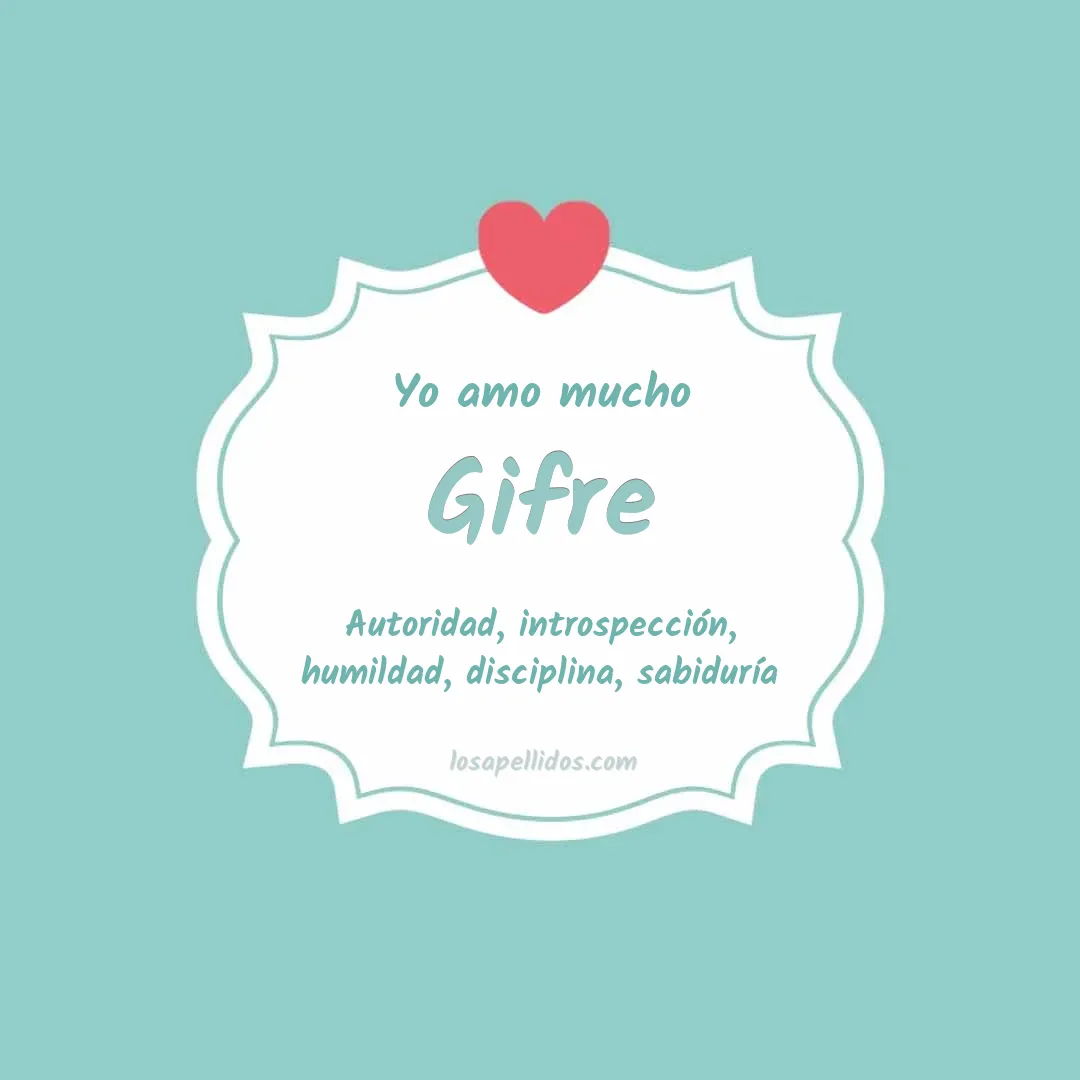 Yo amo mucho Gifre
