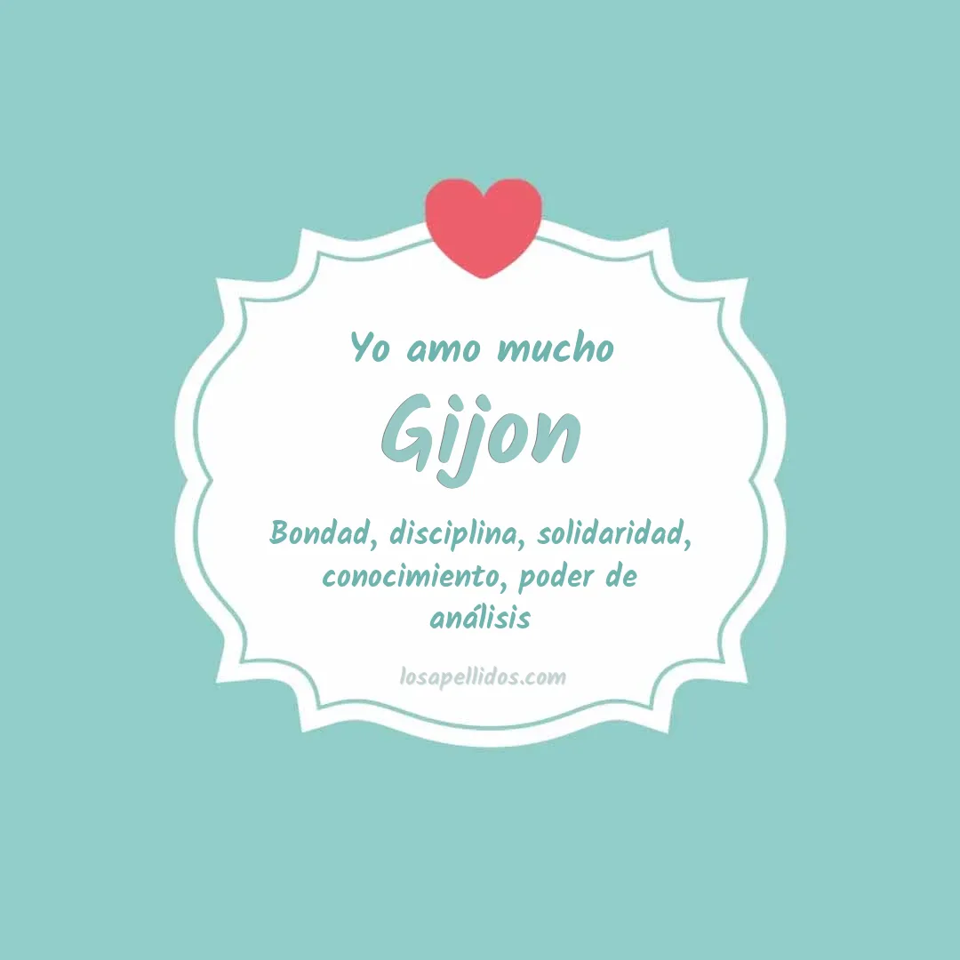 Yo amo mucho Gijón