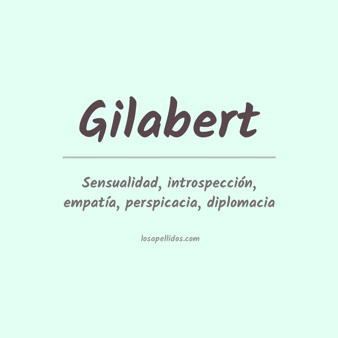 Apellido Gilabert