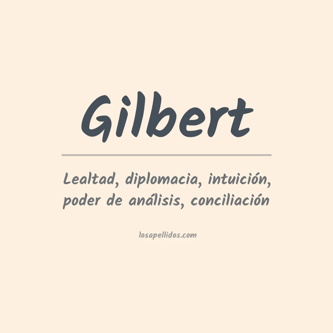 Apellido Gilbert