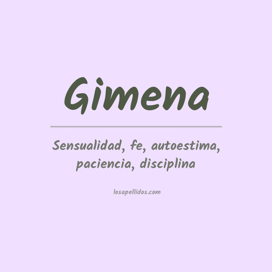 Apellido Gimena