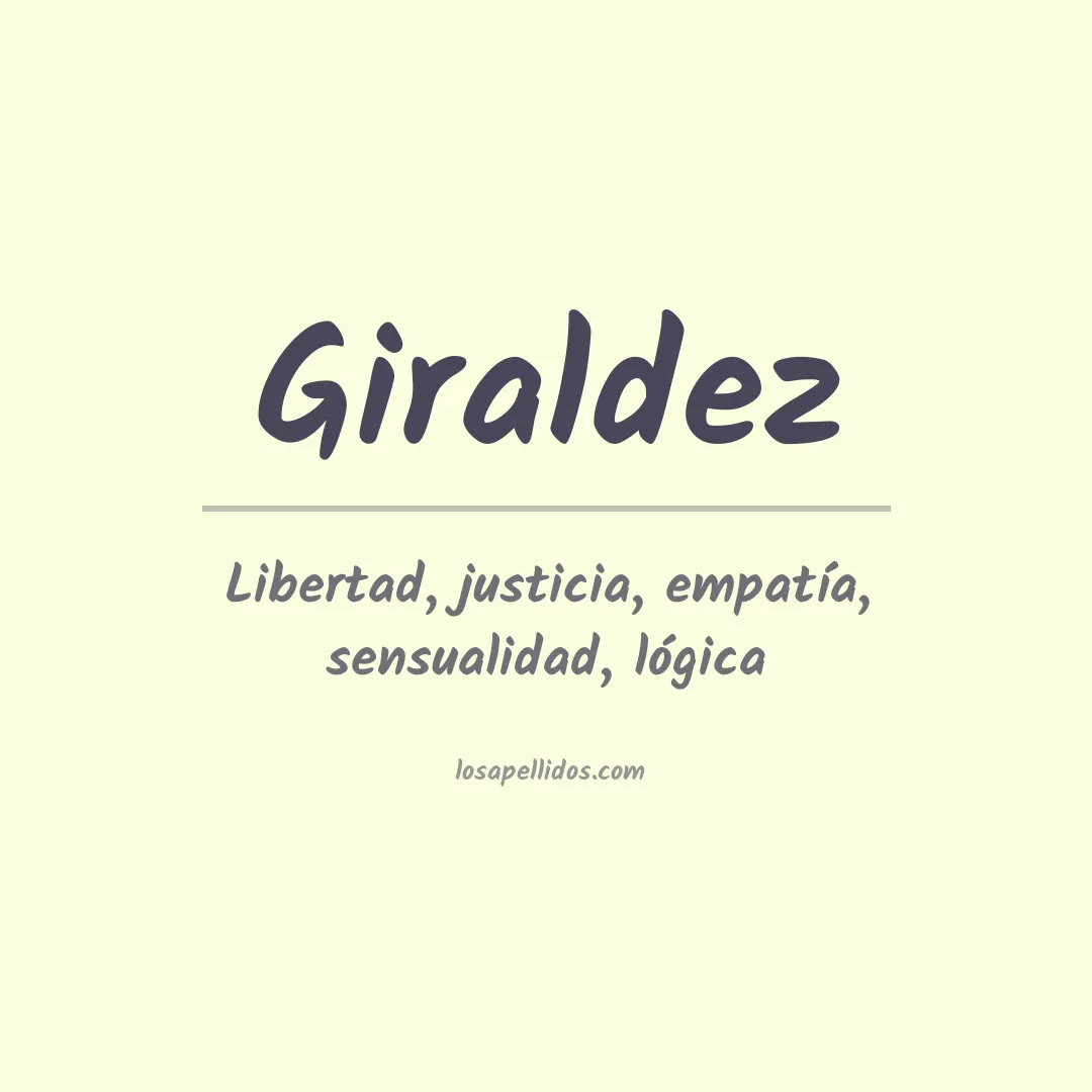 Apellido Giraldez
