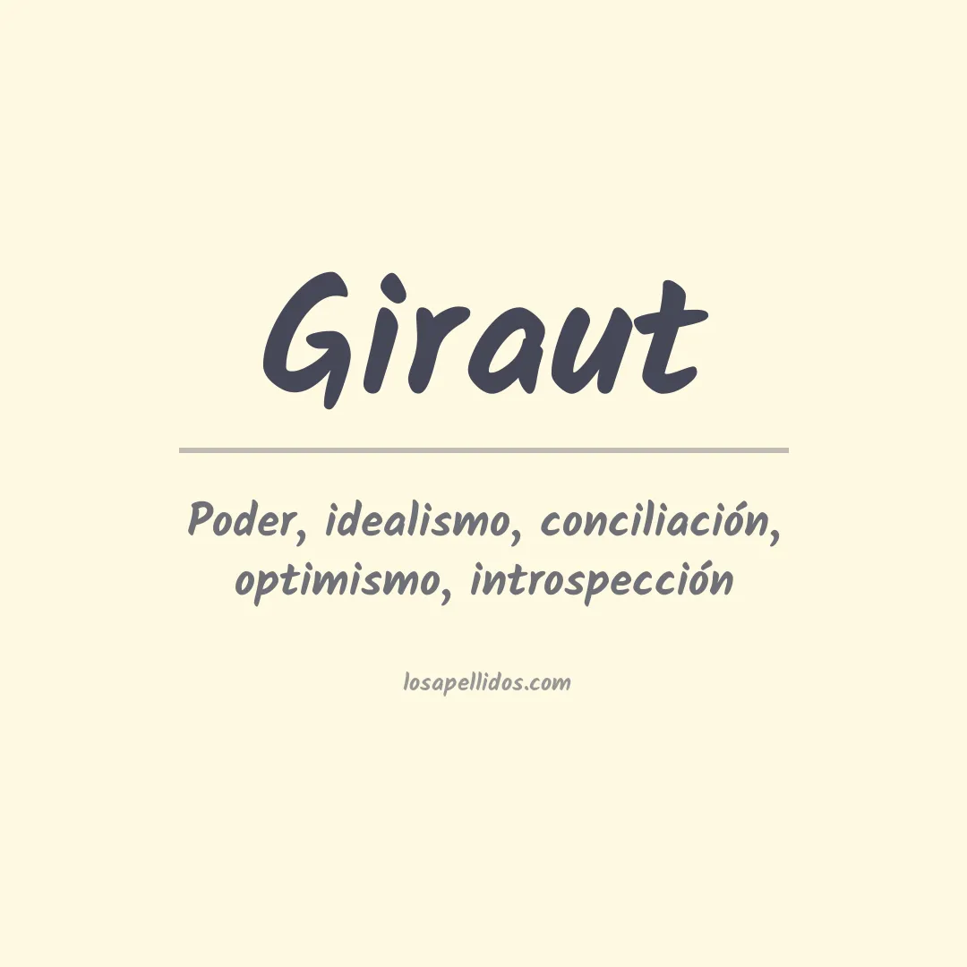 Apellido Giraut