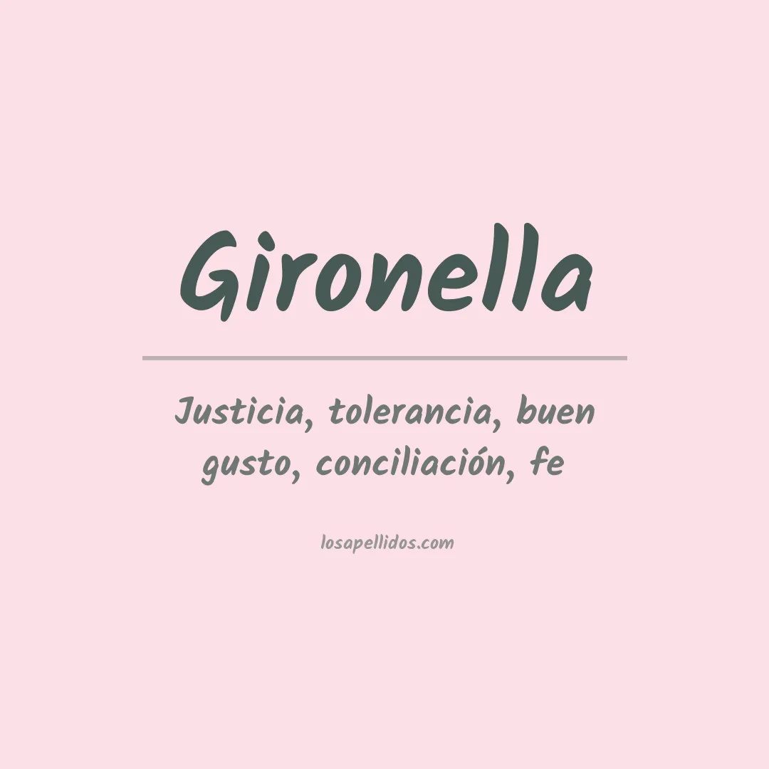 Apellido Gironella