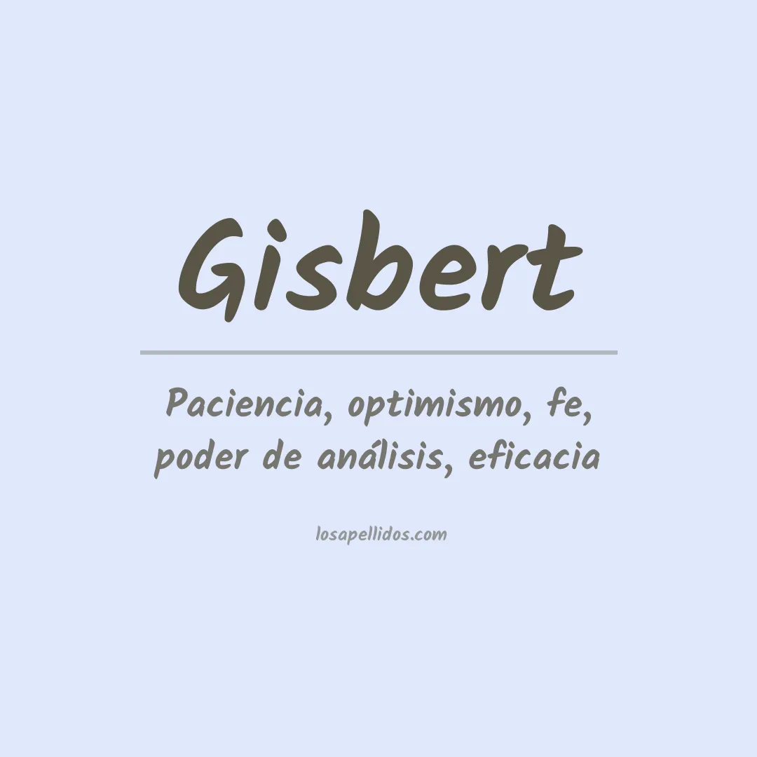 Apellido Gisbert