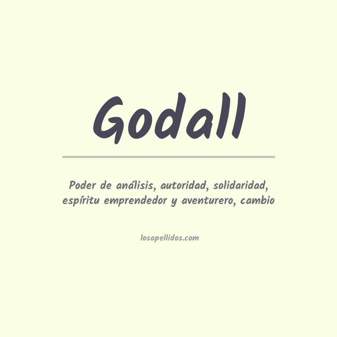 Apellido Godall