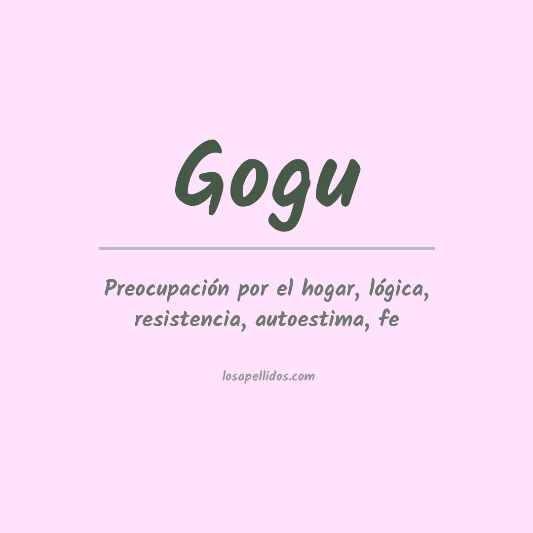 Apellido Gogu