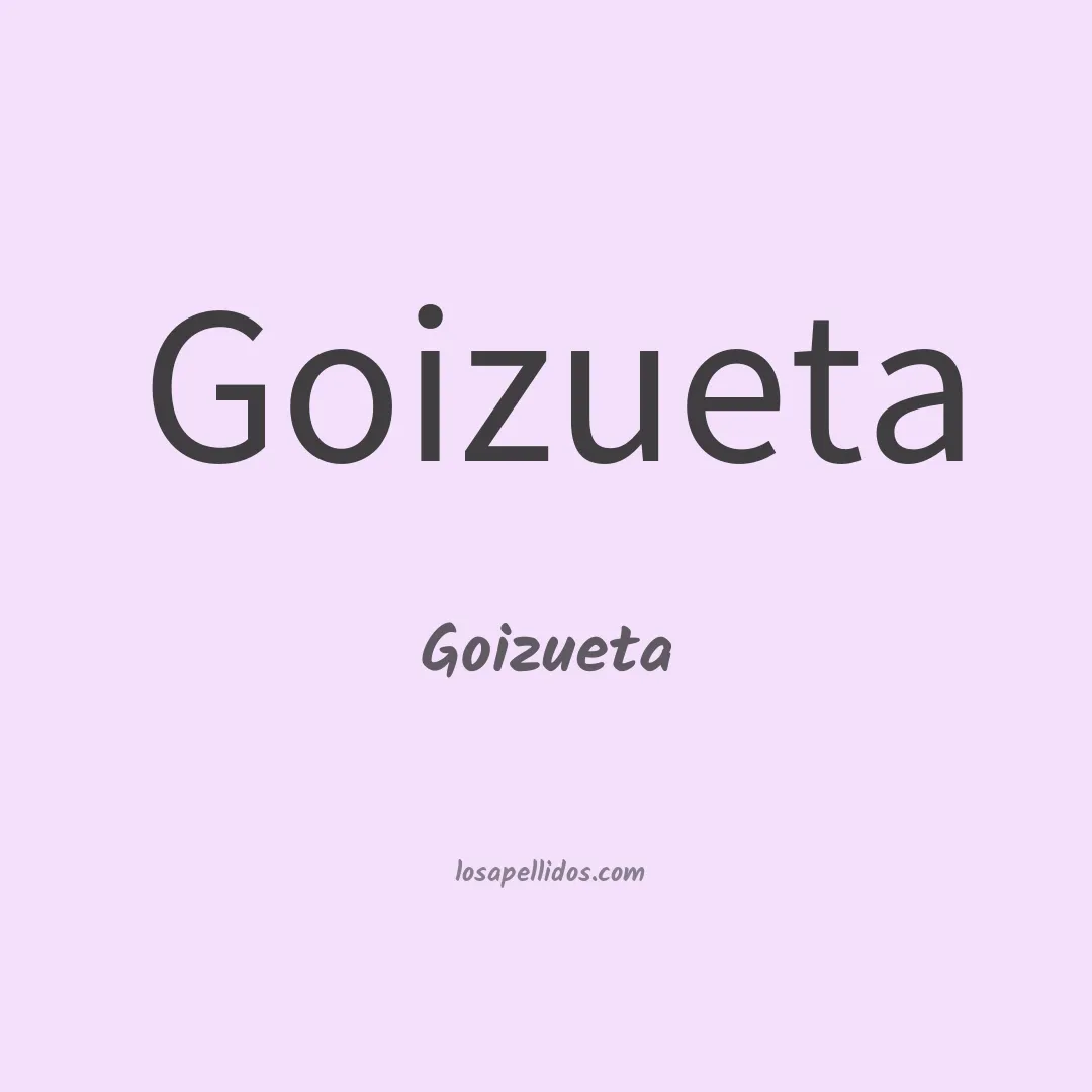 Goizueta en chino
