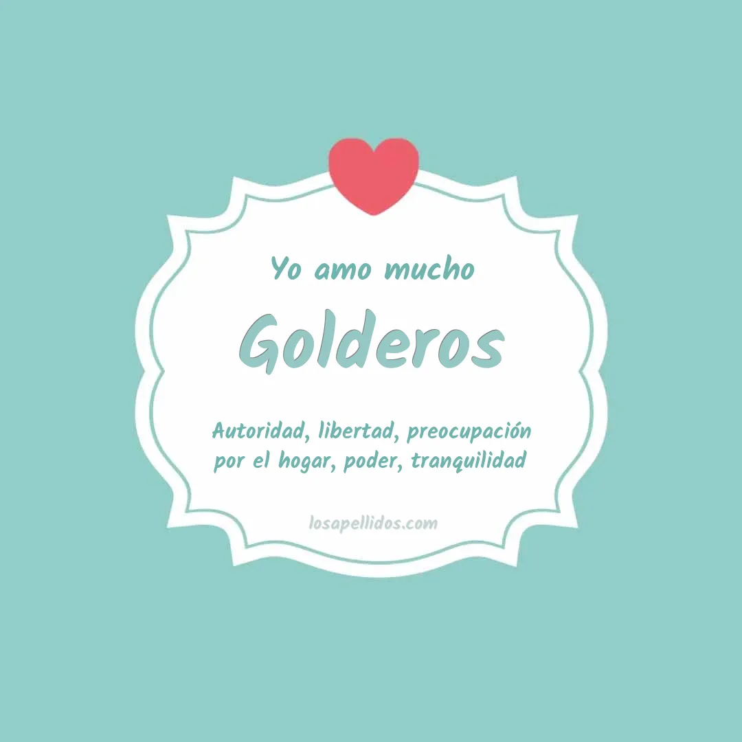 Yo amo mucho Golderos