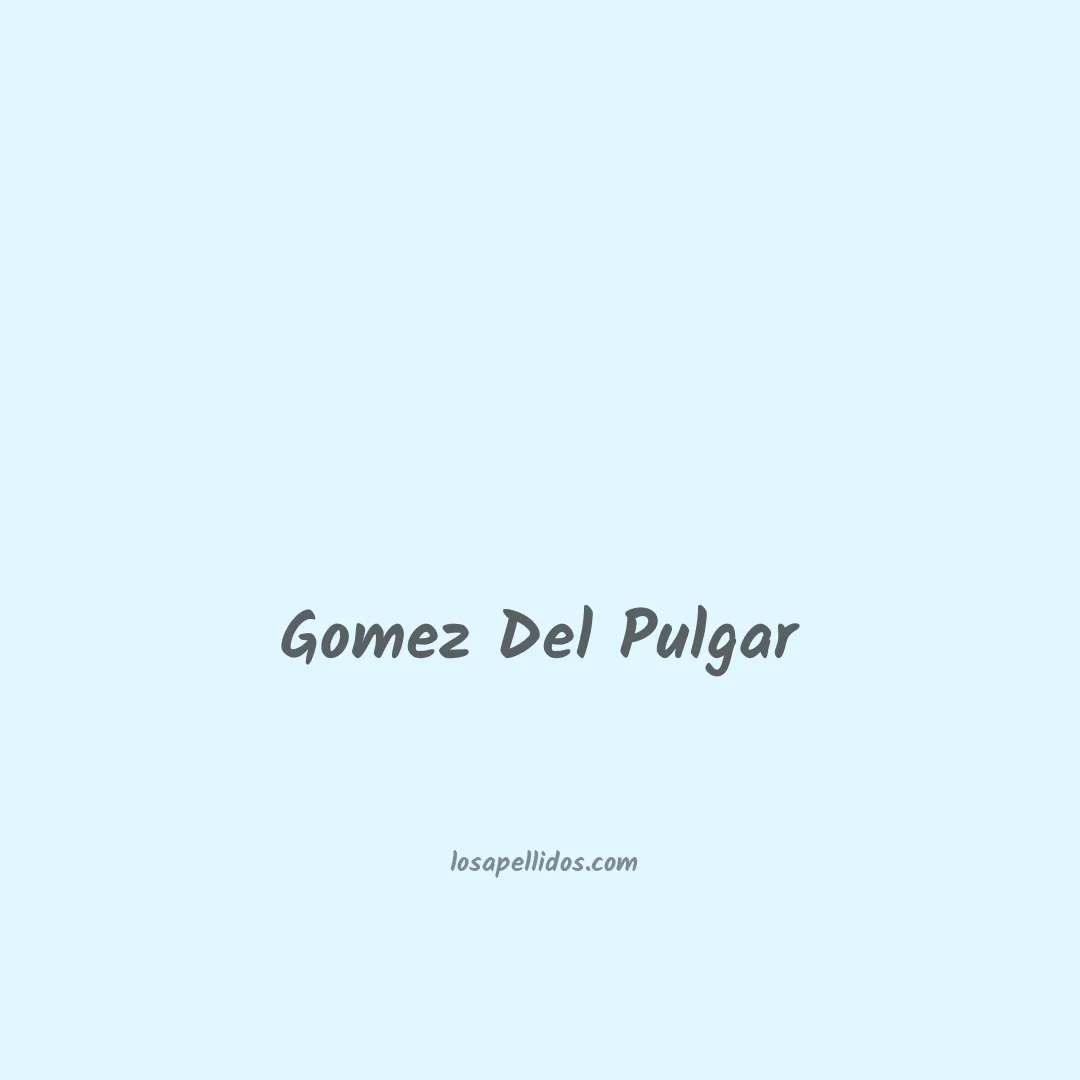 Gomez del pulgar en chino