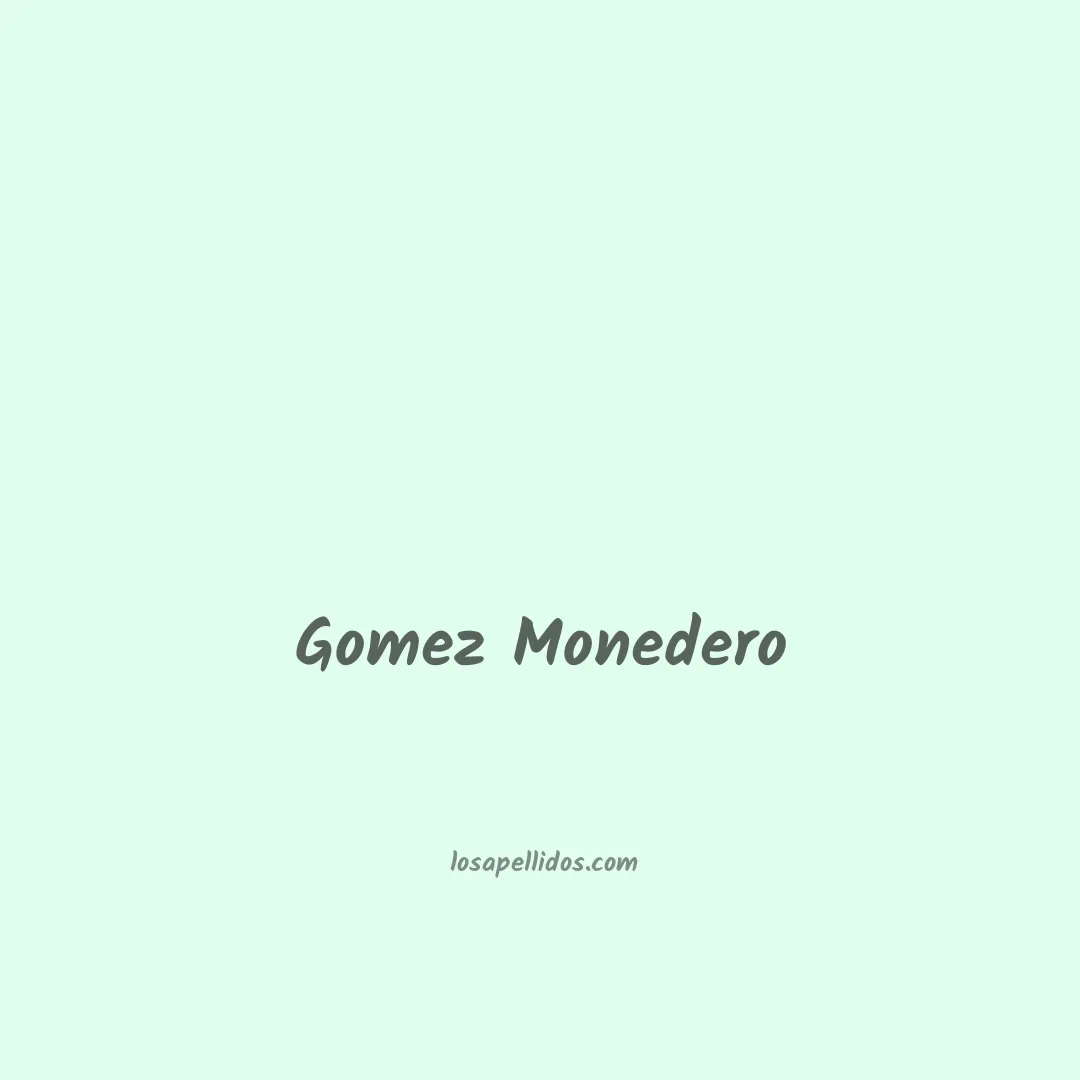Gomez monedero en chino