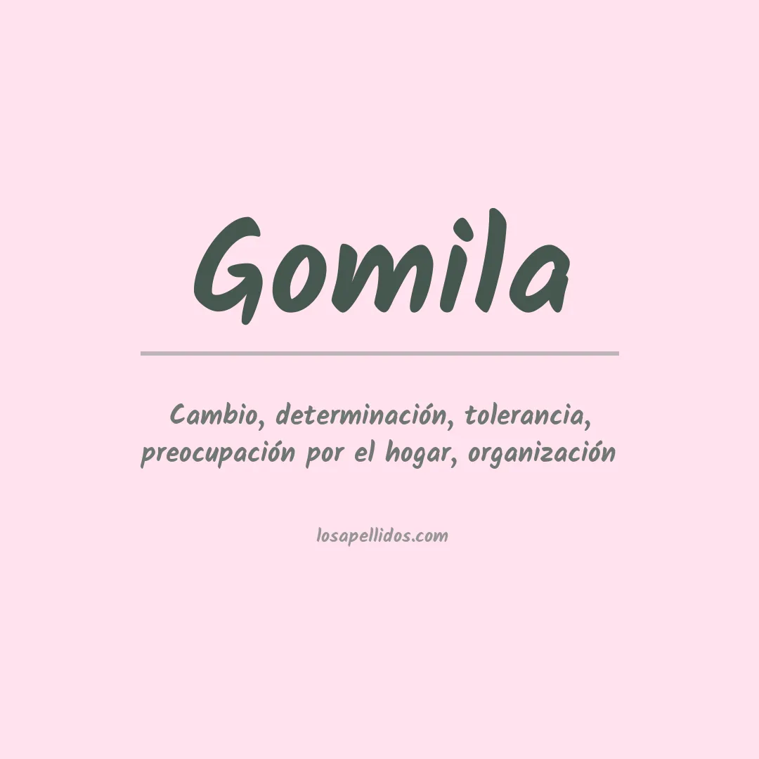 Apellido Gomila