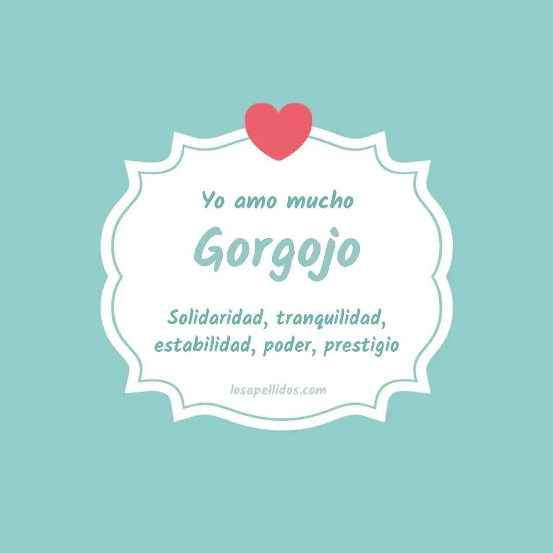 Yo amo mucho Gorgojo