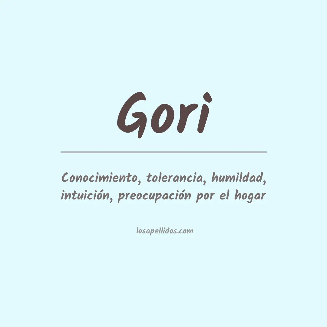 Apellido Gori