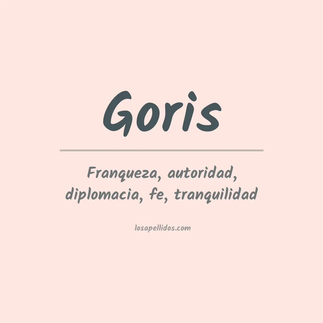 Apellido Goris