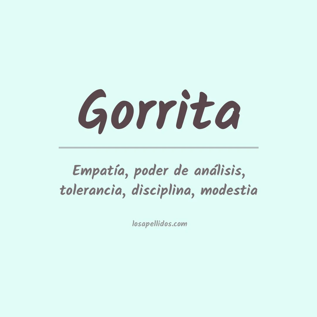 Apellido Gorrita