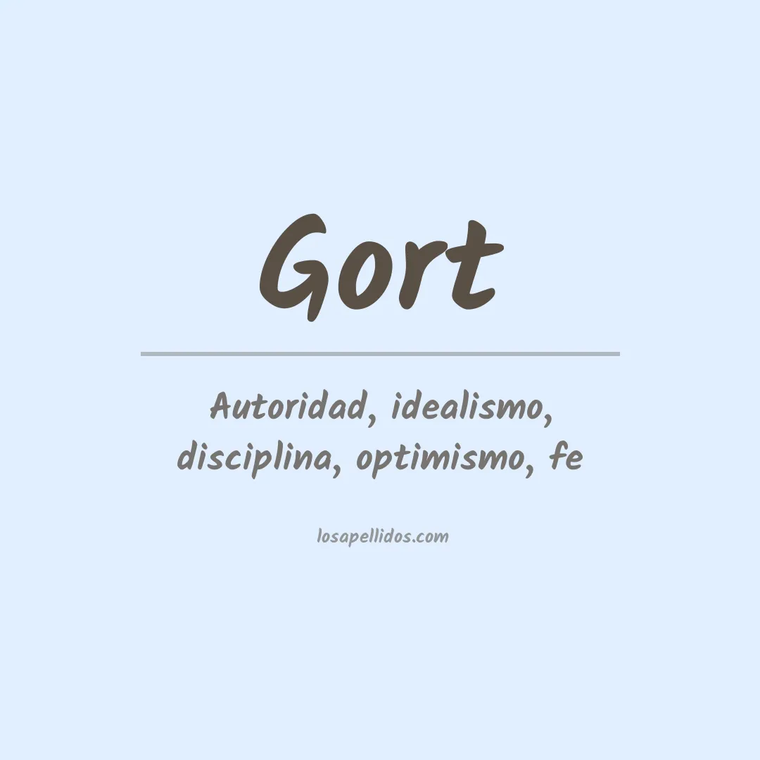 Apellido Gort